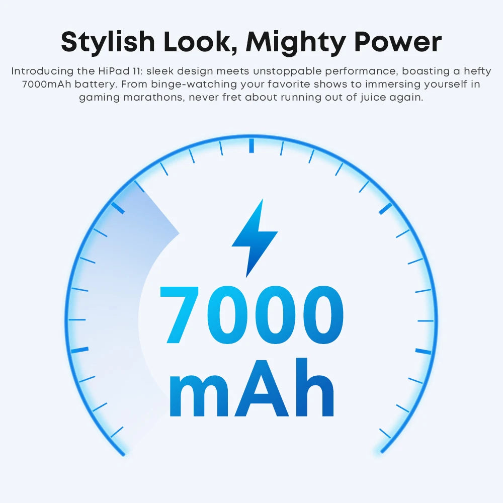 CHUWI HiPad 11 Tablet 10.95inch 1920x1200 FHD 4G LTE Unisoc T616 6GB