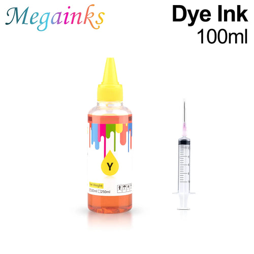 100ml Universal Dye Ink BK C M Y Kit Compatible For HP Canon Epson