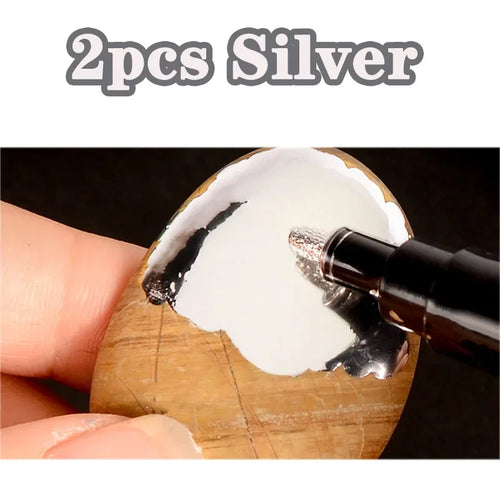 1/2pcs Mirror Marker Pen DIY Reflective Paint Pens Mirror Markers