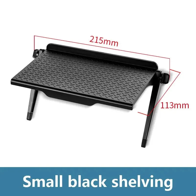 Punch-Free Computer Monitor Rack Plastic TV Set-Top Box Screen Bracket