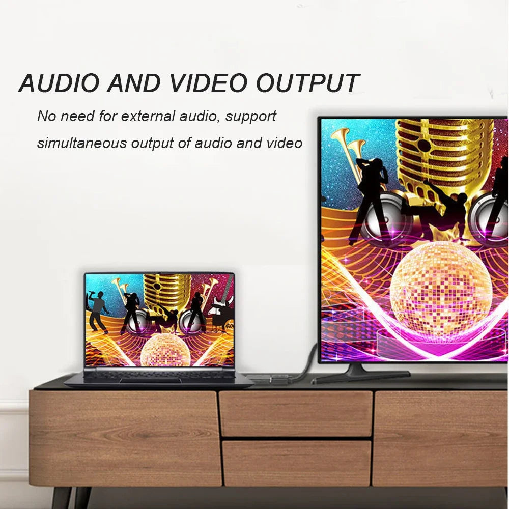 1080/4K DP To HDTV Connector DisplayPort DP Male to HDMI Female