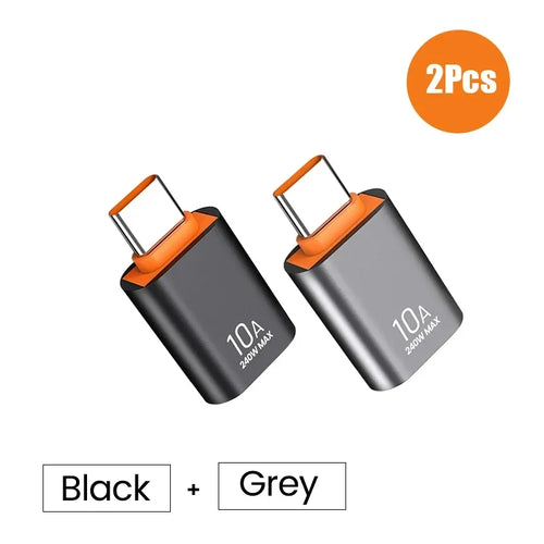 10A USB 3.0 Type C Adapter TypeC Female To USB Male Converter Fast