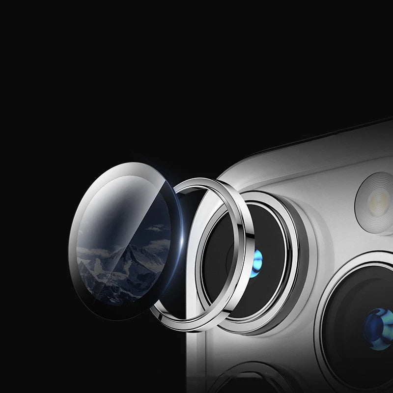 1 Set Metal Camera Protector for iPhone 15 16 Pro Max 14 Plus 13 Alloy