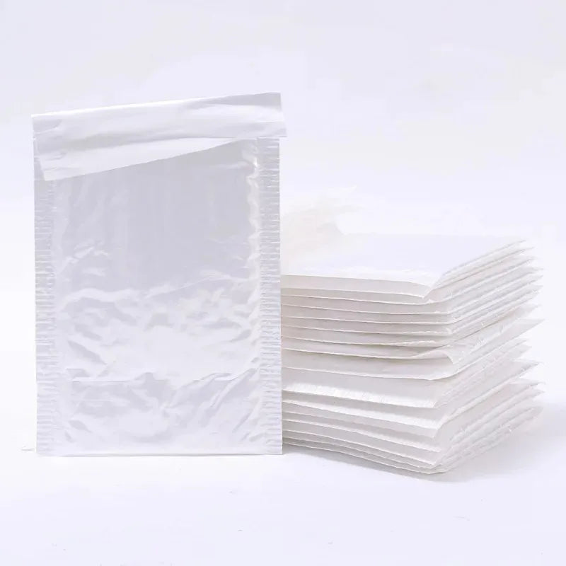 10-100PCS Bubble Mailers Wholesale White Padded Envelope for Packaging