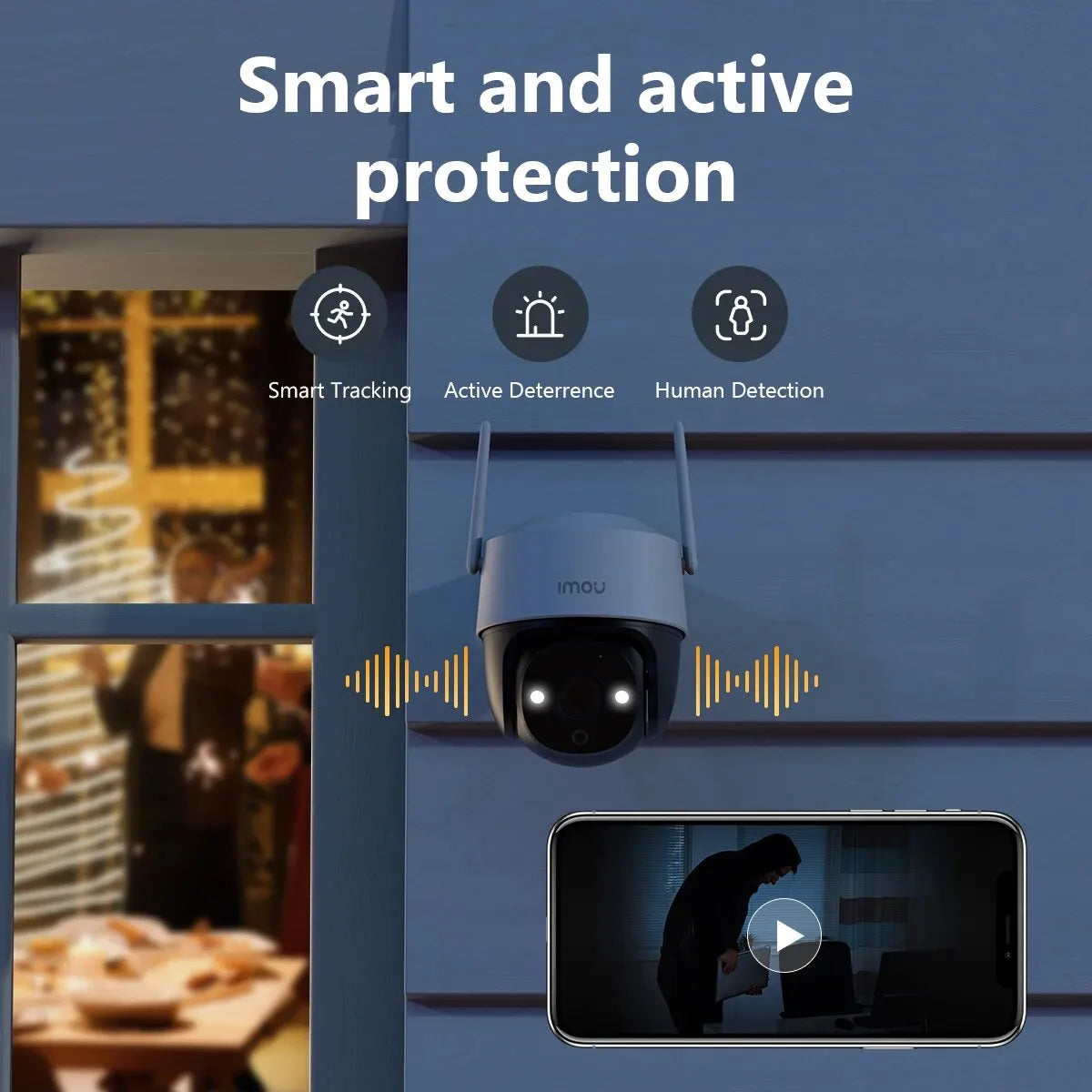 IMOU Cruiser SE+ 3MP/5MP Outdoor Wi-Fi Camera Color Night Vision IP66