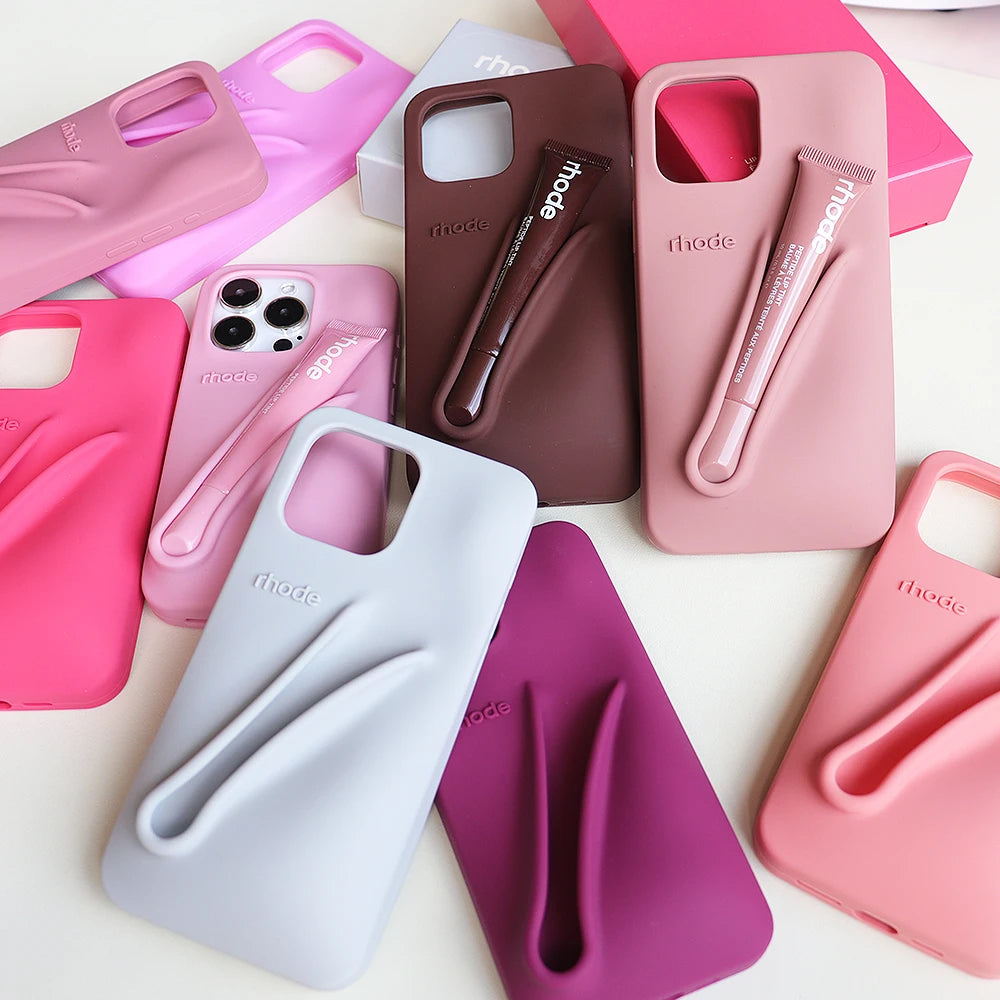 Ins Color Rhode Silicone Case Series for IPhone 16 15 14 13 12 11Pro