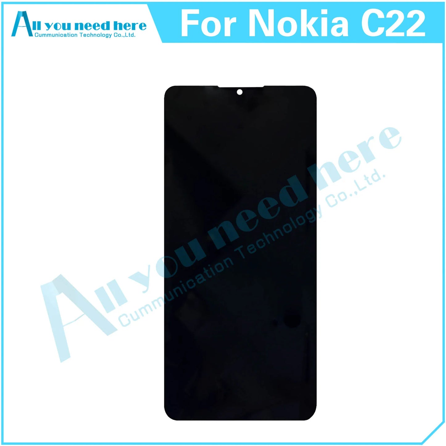 100% Test For Nokia C22 LCD Display Touch Screen Digitizer Assembly
