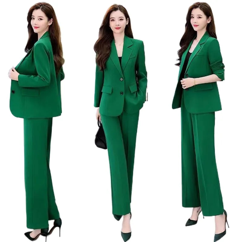 Women's Fashion Professional Suit Korean Elegant Spring Autumn New