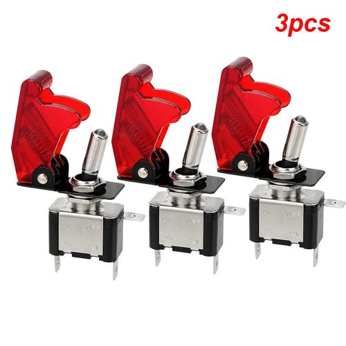 12V SPST Toggle Rocker Switch LED Light for Ignitions Boost Marine