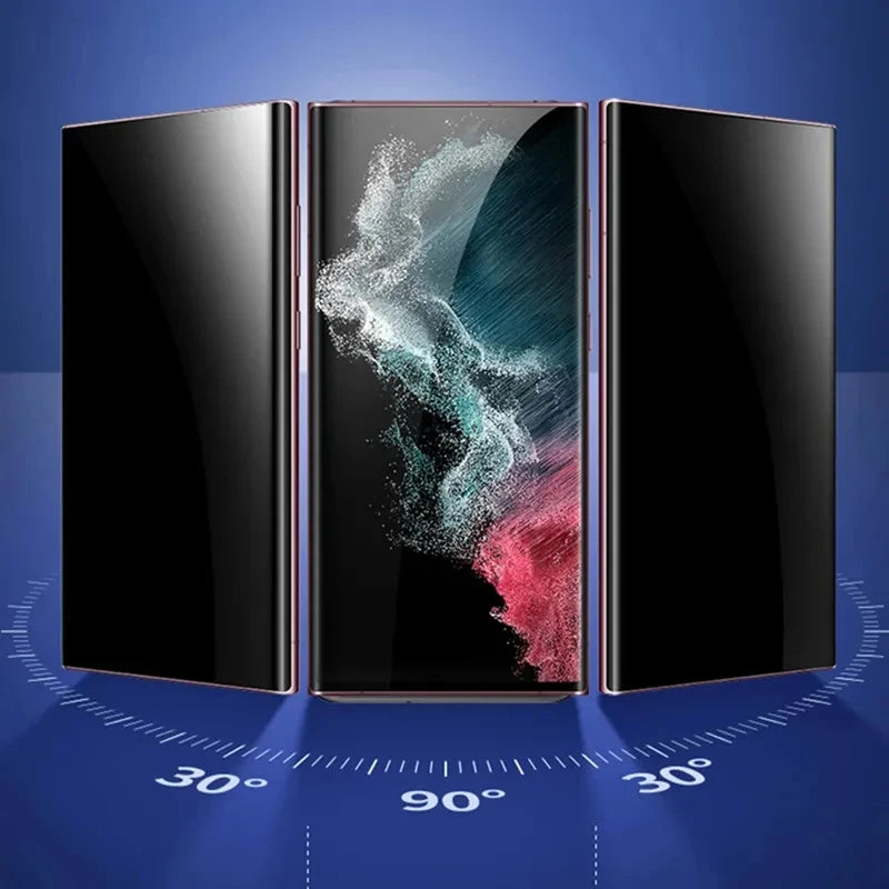 1/2pcs Privacy Anti-Peep Hydrogel Protective Film For Samsung Galaxy