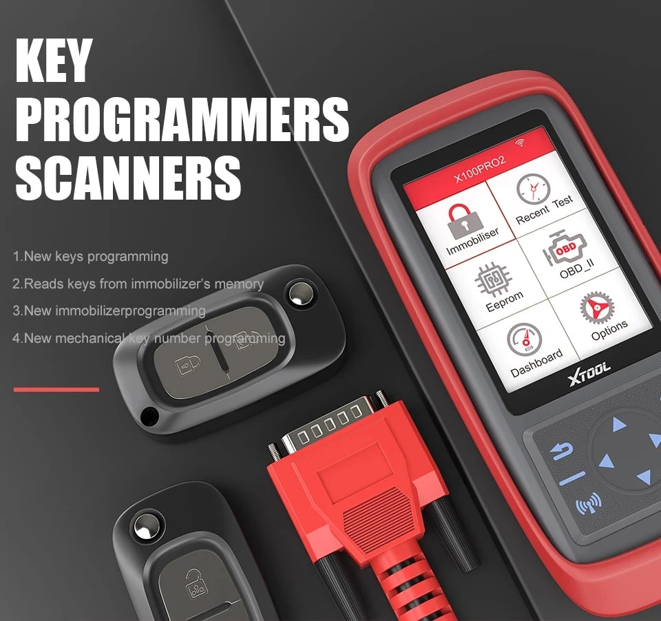 XTOOL X100 Pro2 Auto Key Programmer with EEPROM Adapter