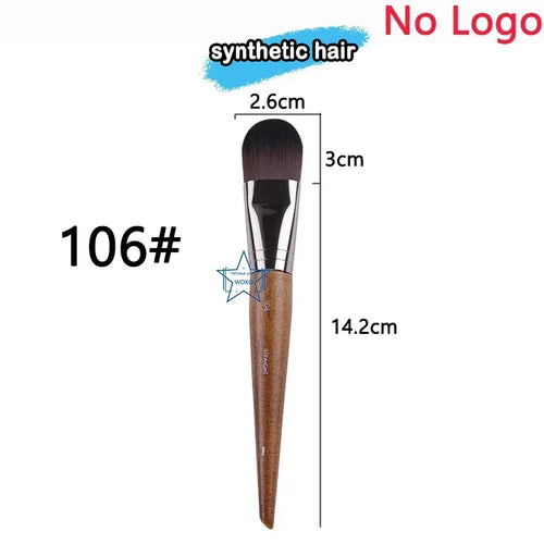 M108 106 Flat Foundation Brush BB Cream Blender Concealer Foundation