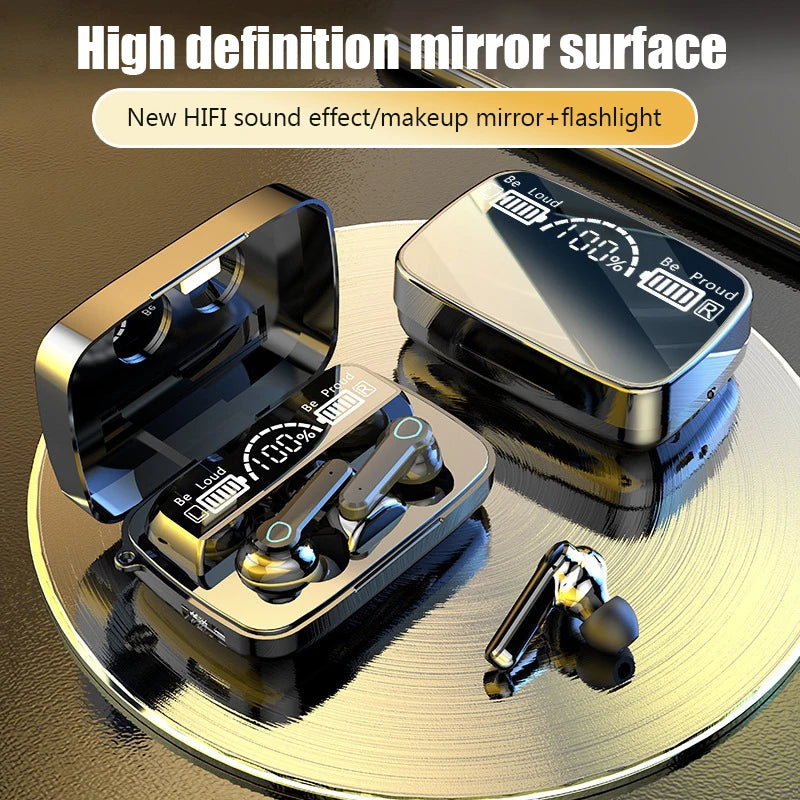 M19 TWS Wireless Bluetooth Headset Noise Cancelling Power Bank Gaming