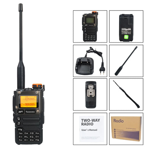 Walkie Talkie Quansheng UV-K5(8) 50-600MHz Air Band Rx Multi-Band
