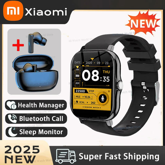 Xiaomi New Smart Watch Women Men Lady Gift Sport Fitness Watches Heart
