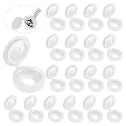 10/100pcs Screw Decorative Cover Cross Screw Nail Cap Folding Buckle