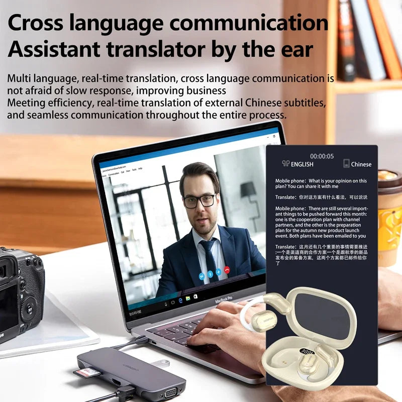 Xiaomi Translator Earbuds 4 Translation Mode Wireless BT Translation