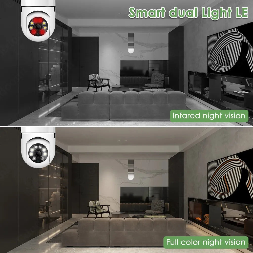 YI Iot E27 Bulb Surveillance Camera 2MP Night Vision Full Color