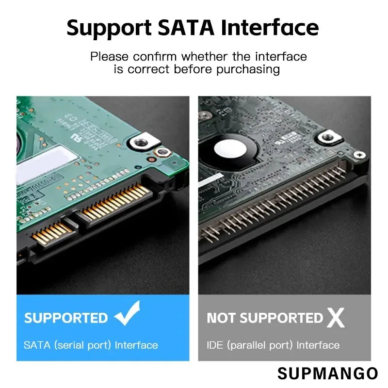 TYPE C to SATA Cable Support 2.5 Inches External HDD SSD Hard Drive