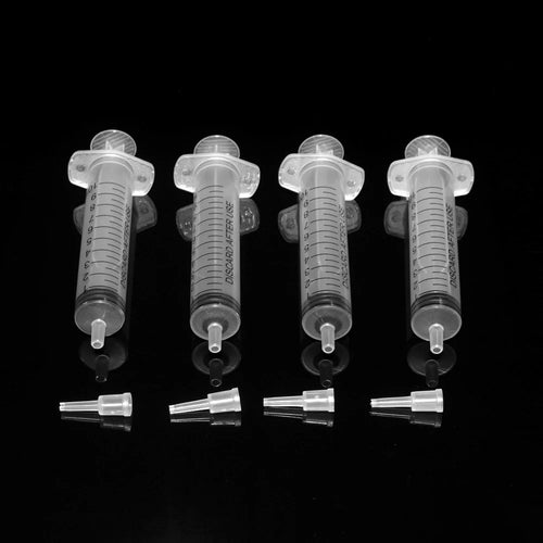 4PCS Ink Refill Tool 10ml Syringe With Blunt Needle For EPSON Canon HP
