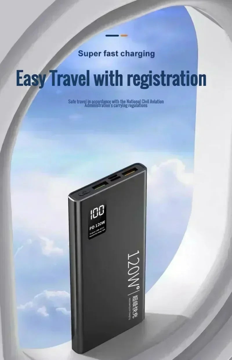 Xiaomi Hot 120W 50000mAh High Capacity Power Bank Fast Charging