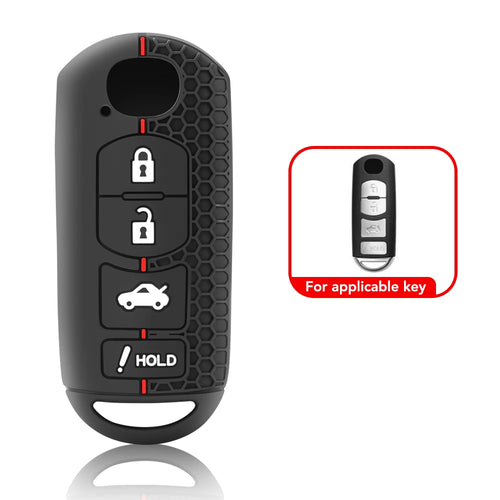 New Silicone Car Key Case For Mazda 2 3 6 Demio Atenza Axela CX-5 CX5