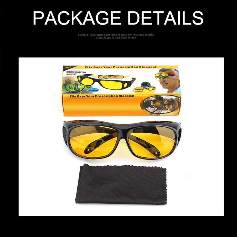 Drivers Goggles Interior Accessory Protective Gears Sunglasses Night