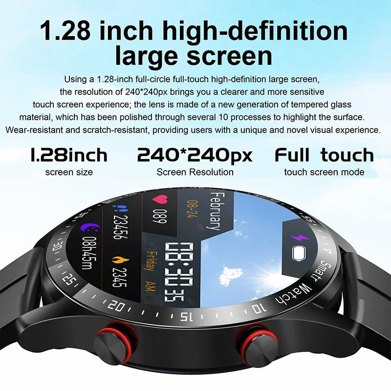 Xiaomi ECG+PPG Bluetooth Call Smart Watch Men Laser Health Blood