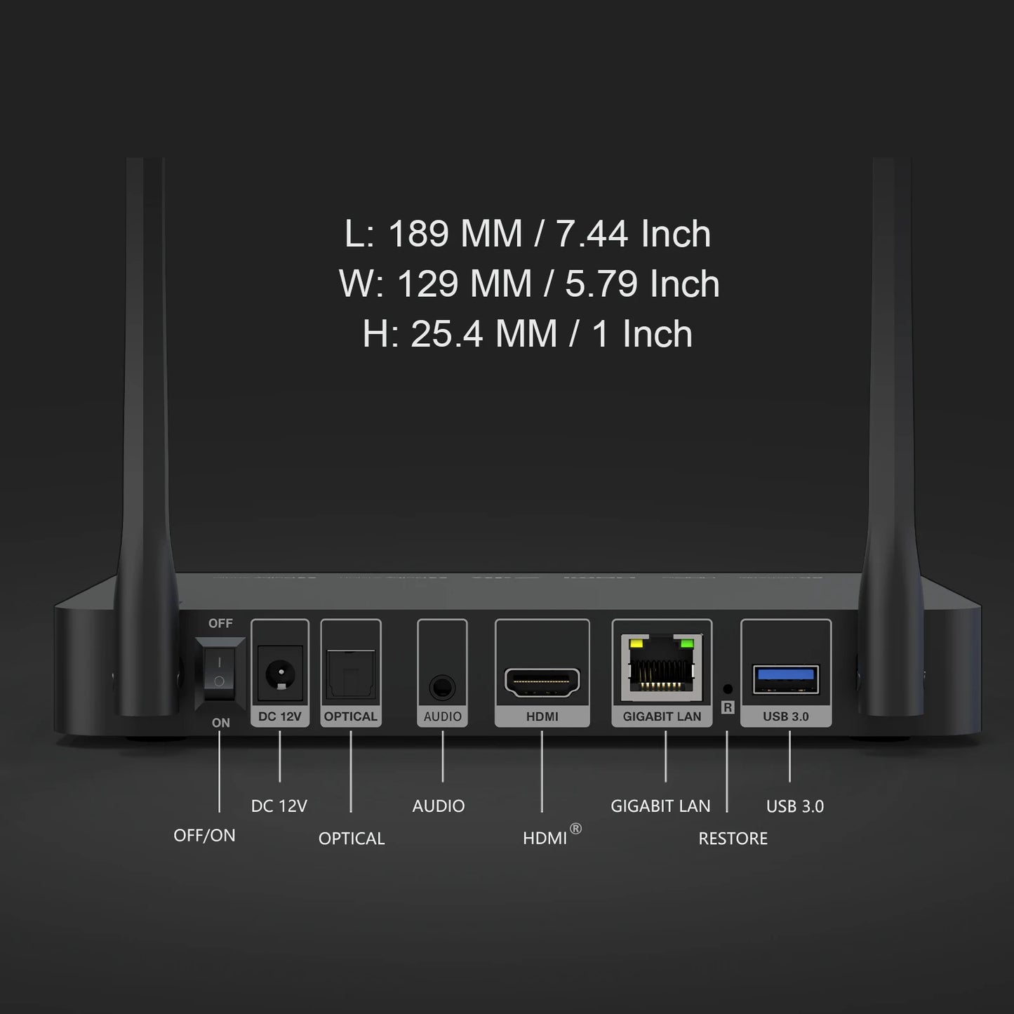 zidoo Z9X 8K- 8K HDR Media Player, Android 11 OS, Amlogic S928X-K