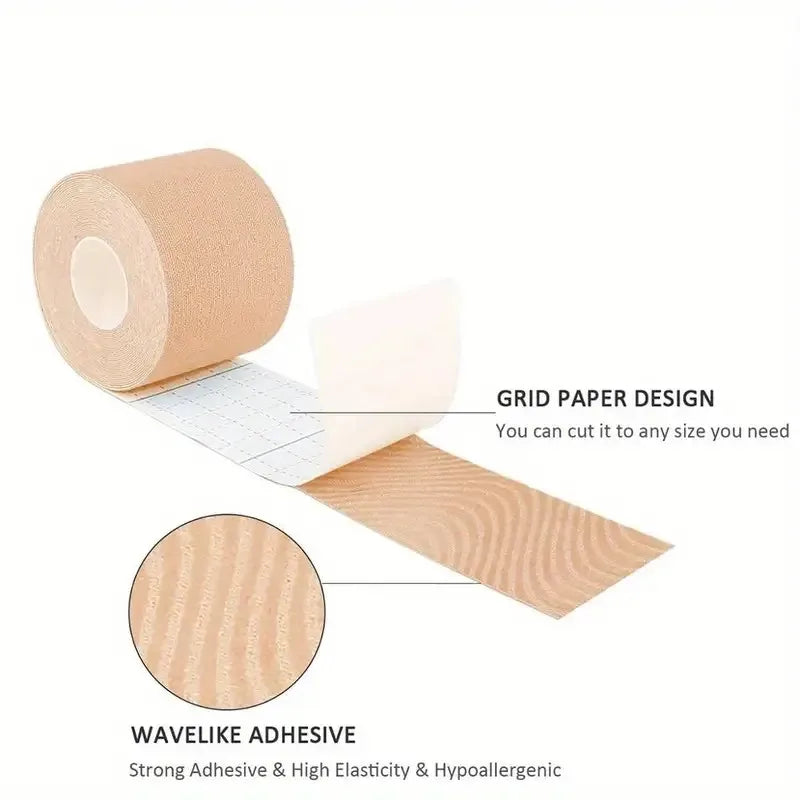 1 Roll Elastic Kinesiology Tape Sports Muscle Tape Bandage Care