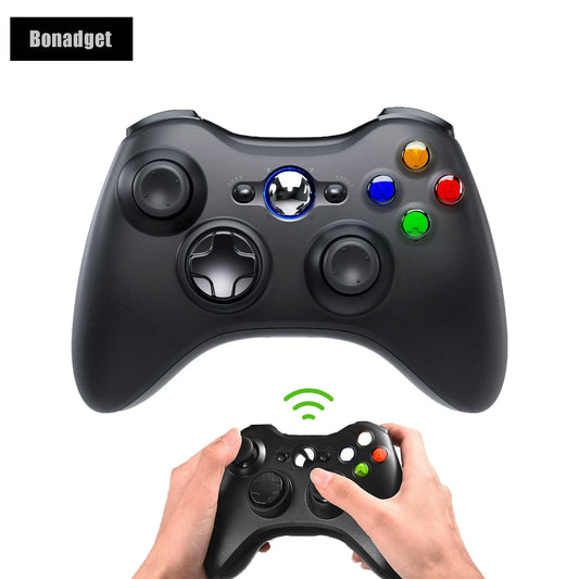 Xbox 360 Gamepad Wireless/Wired Controller Supports Xbox 360/360
