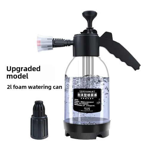 2L Hand Pump Wash Spray Bottle Car Foam Wash Sprayer Car High Pressure