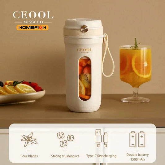Z30 Electric Portable Fruit Blender 350ML USB Charging Small Quality
