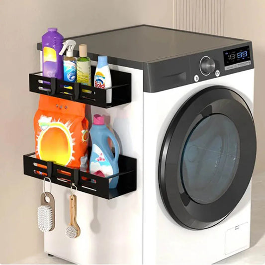 1/2pcs Magnetic Storage Shelf Household Kitchen Refrigerator Washing