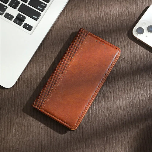 14C Leather Flip Case For Xiaomi Redmi 14C Phone Case Etui Redmi 14C