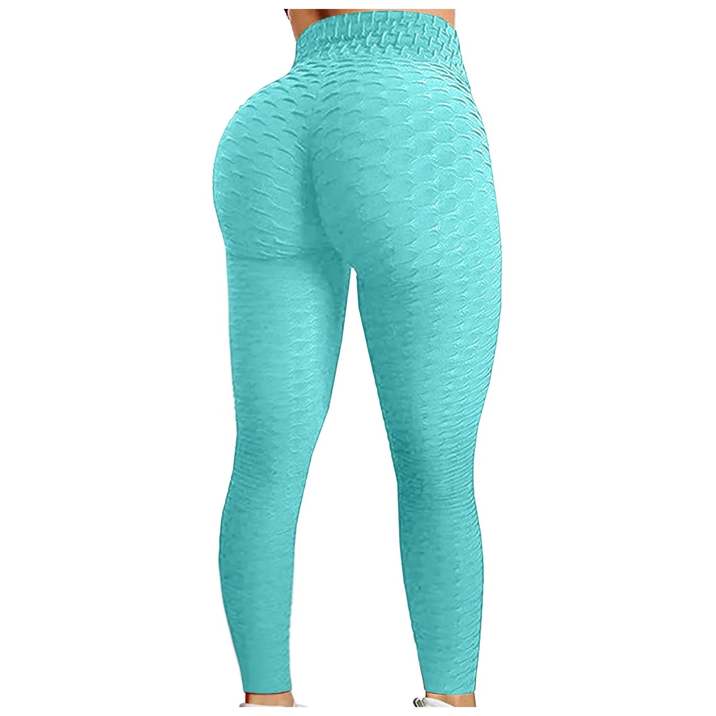 Women's Bubble Hip Lifting ExerciseYoga Pants Women Fitness Running