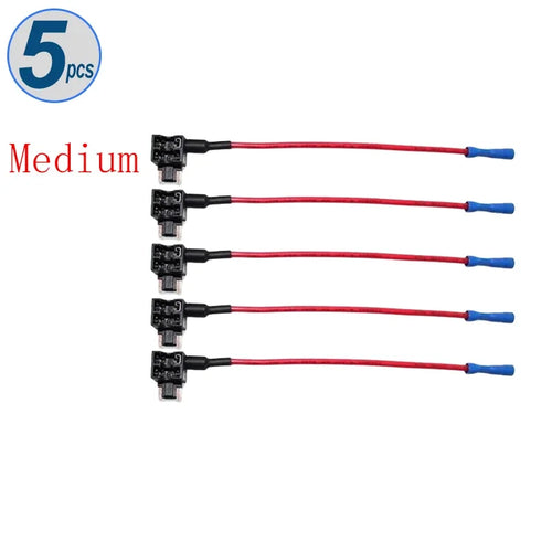 12V 24V Car Fuse Blades Holder Circuit Adapter Protector Splitter ATM