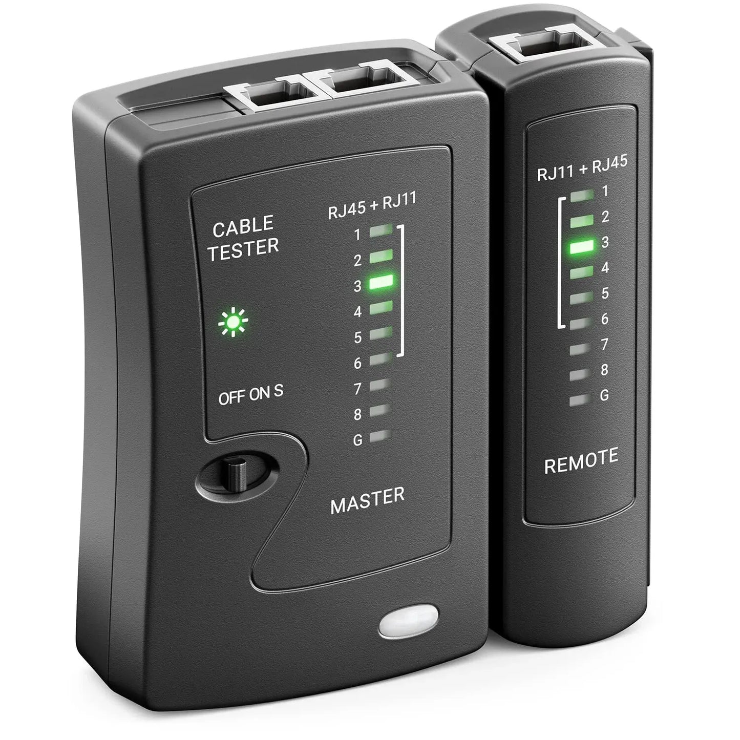 ZoeRax Network Ethernet Cable Tester for LAN RJ45 Cat5 Cat5e Cat6