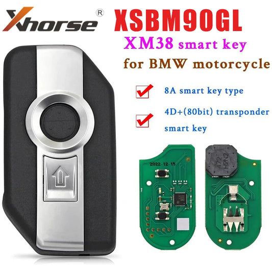 Xhorse VVDI XM38 Smart Key XSBM90GL XSBMM0GL Support 8A Smart Key & 4D