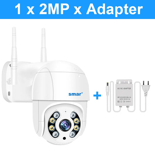 Smar 1080P 5MP 4K WiFi Camera Outdoor 5X Digital Zoom PTZ Wireless