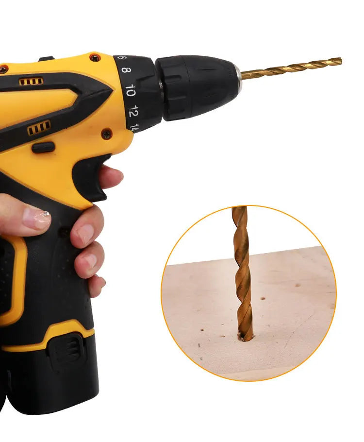 13Pcs Metric Drill Bits Set 1-10mm Tip Work for Glass Metal Tile