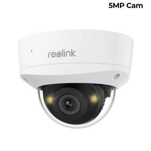 Reolink 5MP 8MP 12MP IK10 Vandalproof PoE Security Camera 2.8mm Lens