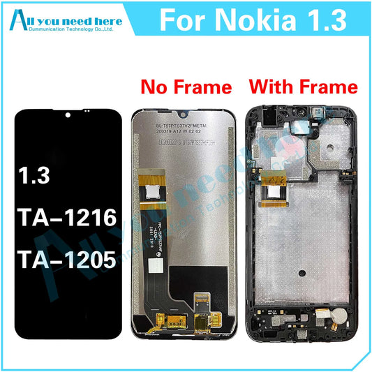 100% Test For Nokia 1.3 TA-1216 TA-1205 LCD Display Touch Screen