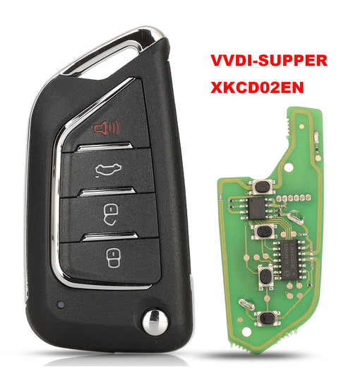Xhorse jingyuqin Universal Remote Car Key With 4 Buttons For VVDI Key