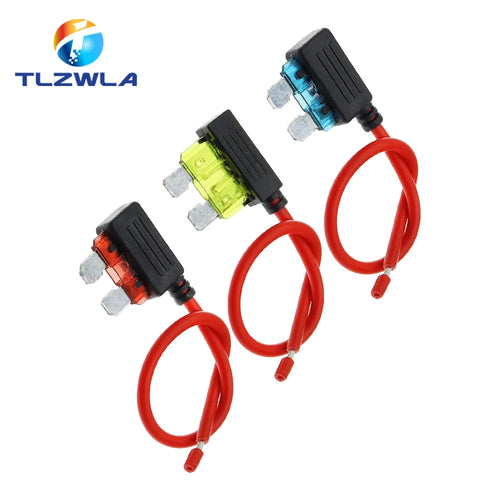 1PCS 12V Fuse Holder Add-a-circuit TAP Adapter Micro Standard Ford ATM