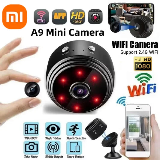 Xiaomi A9 Mini 1080p HD WiFi Camera Wireless Safety Micro Monitor