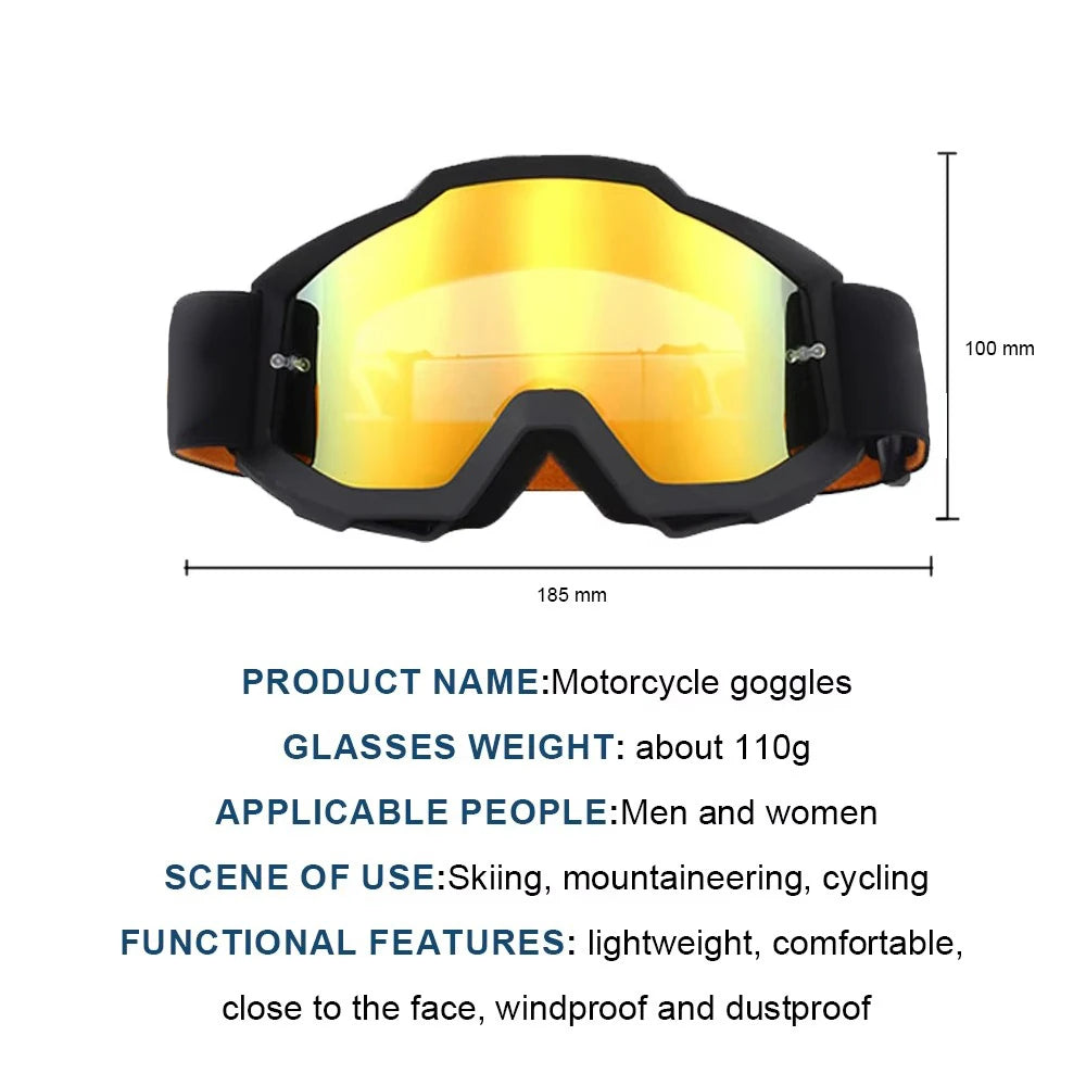 Protective Goggles Outdoor Motorcycle Windproof Sandproof Eyewear