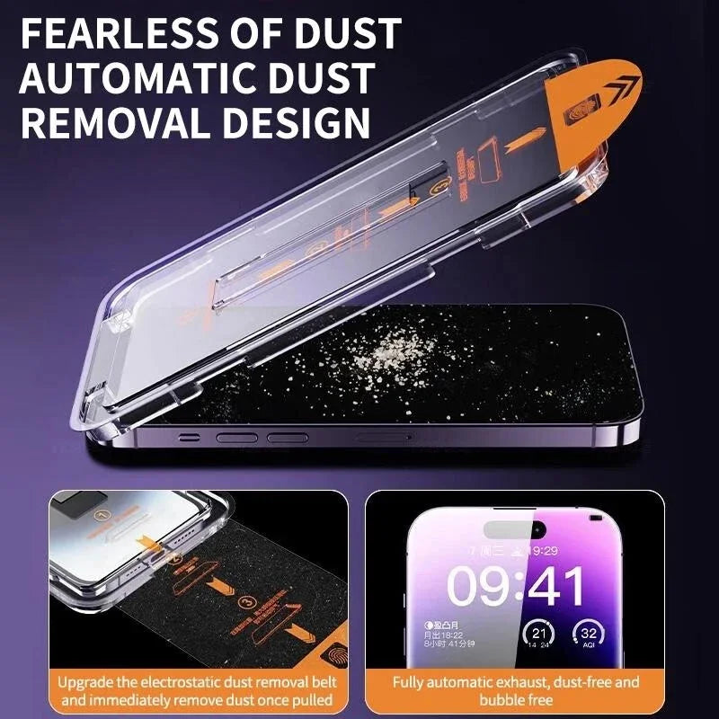 1-2Pcs Privacy Screen Protector Dust free Installation Protector for