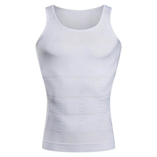 YBFDO Men Body Shaper Slimming Compression Vest Undershirt Seamless