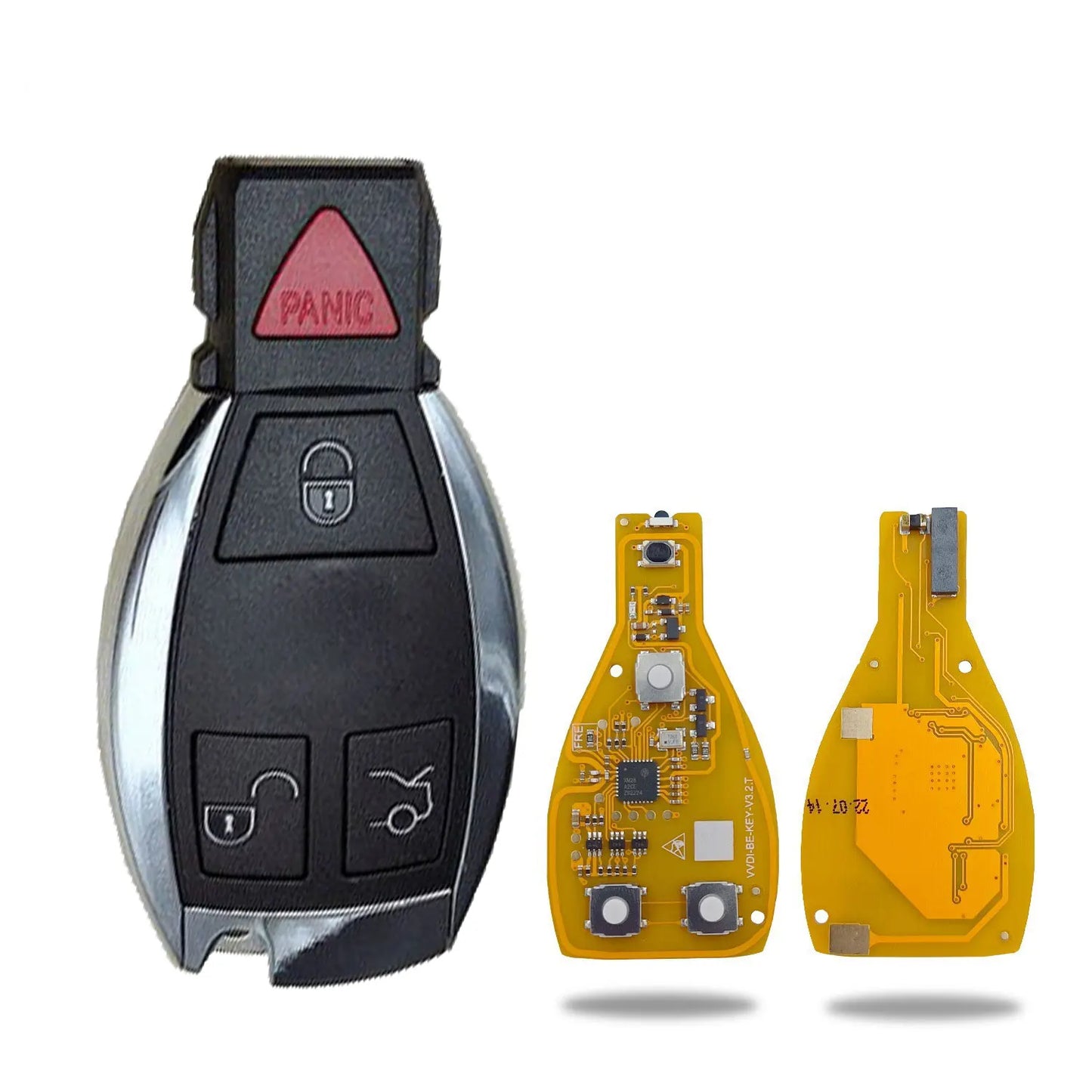 Xhorse VVDI BE Key Pro 3/4 Button Remote Car Key for Mercedes Benz